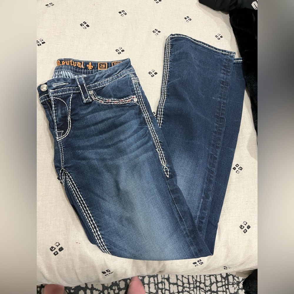 Rock revival bootcut mid rise 28/32